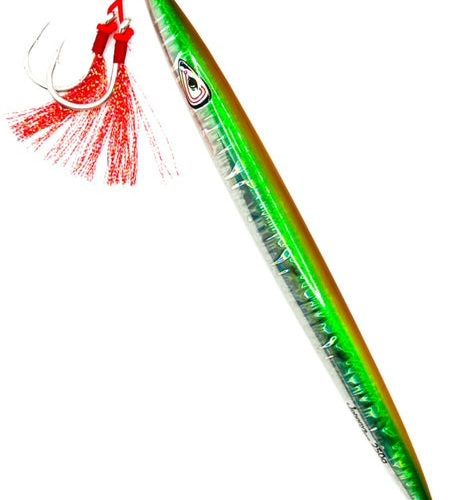 Torpedo Sand Eel Slow Pitch Jig - 100g Micro - 150g - 200g - 250g