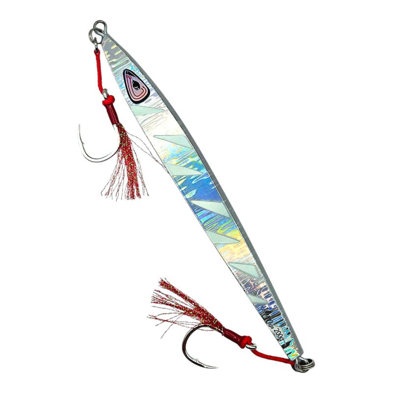 Flatty Silver Glow Slow Pitch Jig