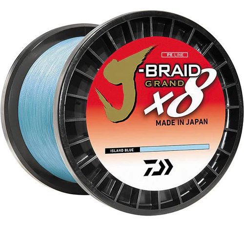 DAIWA J-Braid Grand 3000yd spool - 15lb Island Blue - 20lb Island Blue