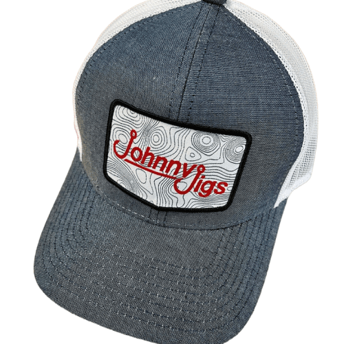 Cool Mesh Hook Up Hat - Heathered Black / White Mesh