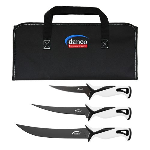 Danco Pro Series 3 Piece Knife Kit - White