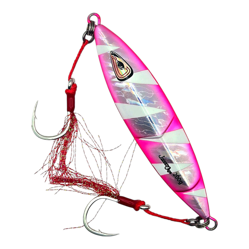 Ridged Pink Slow Pitch Jig