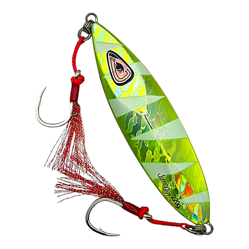 Ultra Flutter Chartreuse Slow Pitch Jig