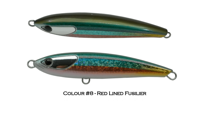 Ocean's Legacy Keeling Lure - Red Lined Fusilier 45g - Red Lined Fusilier 82g