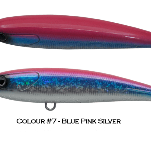 Ocean's Legacy Keeling Lure - Blue Pink Silver 45g - Blue Pink Silver 82g