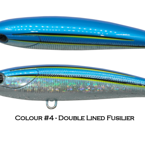 Ocean's Legacy Keeling Lure - Double Lined Fusilier 45g - Double Lined Fusilier 82g