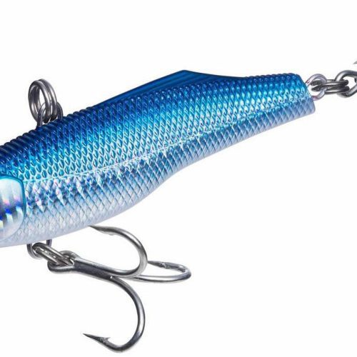 Yo-Zuri High Speed Vibe Lure - Holographic Blue / 2.875 Oz | 80g | 5.25 in